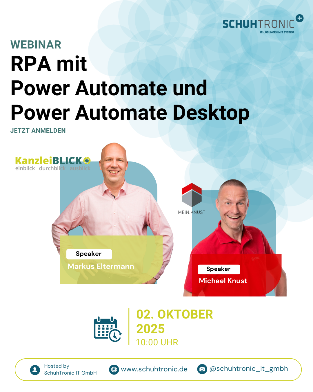 Webinar: RPA mit Power Automate und Power Automate Desktop